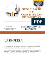 Constitución de Empresas