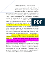 La Teología Del Pecado y La Justificación