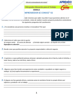 SEMANA 23 PARA 1° A 4° EL EMRENDEDOR SE CONOCE