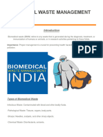 Biomedical Waste Management