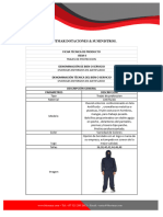 Ficha Tecnica Tapabocas Antifluidos