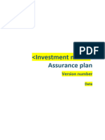 Template PPP Assurance Plan