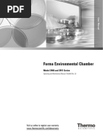 Rev 20 - Forma Environmental Chamber, Model 3940 and 3911 Series - Operating and Maintenance Manual