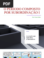 Período Composto Por Subordinação