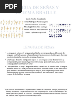 Lengua de Señas y Sistema Braille