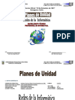 Redes de La Informatica Plan de Unidad