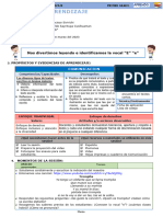 COM - Nos Divertimos Leyendo e Identificamos La Vocal "E" (1) - 29 de Marzo