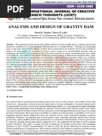 Analysis and Design of Gravity Dam