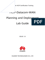 HCIP-Datacom-WAN Planning and Deployment V1.0 Lab Guide