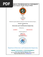 Report On Aicte Activity Points Template