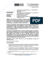 Procedencia: Procedimiento: Denunciante: Denunciado: Materia: Actividad