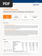 Mirae Company Update 1Q24 TLKM 7 May 2024 Upgrade To Buy Lower TP