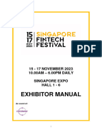 SFF 2023 - Exhibitor Manual (Caa 2023.09.14)