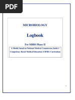 Microbiology Log Book To Write - PhaseII - Till May