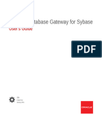 Oracle 19c - Database Gateway Sybase Users Guide