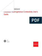 Oracle 19c - Heterogeneous Connectivity Users Guide