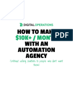 How To Make $10K - Month With An Automation Agency