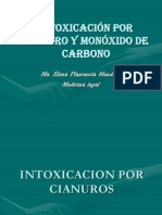 Intoxicación Por Cianuro y Monóxido de Carbono