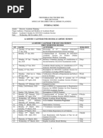 Academic Calendar 3-1-1-1