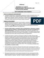 GA-TA Fellowship Guideline