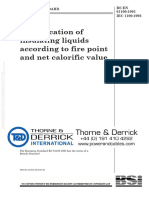 BS EN 61100 1993 IEC 1100 1992 Classification of Insulating Liquids According To Fire Point