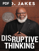 Disruptive Thinking by T D Jakes Nick