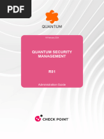 CP R81 Quantum SecurityManagement AdminGuide