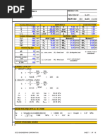 My Spreadsheet Combined Footing