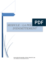 Module - La Politique D'endettement ATC