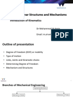 ES2D5 - Lecture 2 - Kinematics Foundation