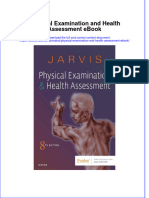 Physical Examination and Health Assessment Ebook Full Chapter PDF