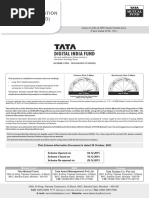 Tata Digital India Fund - SID - Oct23