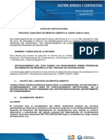 Aviso de Convocatoria CM-01-2023 ULDF1306 - Removed