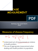 Measures of Disease Frequency (BUD - 3 Maret 2020)