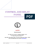 CONTROL AND RELAY PANEL - Rev 5