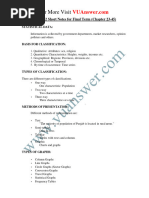 MTH302 Short Notes Lec 23 To 45 VUAnswer - Com-1