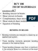 BCV 108 - Strength of Materials - Lectures 6&7-1