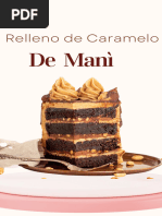 Relleno de Caramelo de Mani