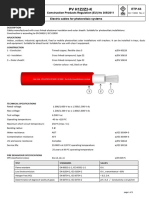 Fisa Tejnica Cablu Solar