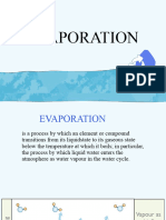 Chapter 5 - Evaporation