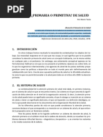 Texto 1 Testa, M - Atención Primaria o Primitiva de La Salud - Editado