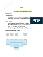 RTOS Module 1