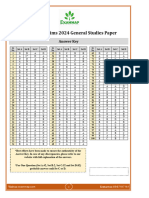 Prelims 2024 Answer Key GS 1