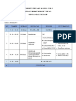 Rundown Tepang Karya Vol.3 DKV HMM