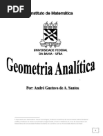 Geometria Analítica (UFBA) Por André Gustavo