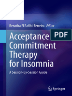 Acceptance and Commitment Therapy For Insomnia - A Session-By-Session Guide (Feb 22, 2024) - (3031507096) - (Springer) - Springer (2024)