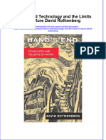 Get Hand S End Technology and The Limits of Nature David Rothenberg PDF Full Chapter