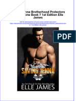 Get Saving Jenna Brotherhood Protectors Yellowstone Book 7 1st Edition Elle James PDF Full Chapter