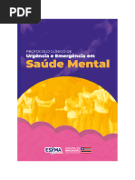 (VIRTUAL) Alt - Protocolo Emergência em Saúde Mental