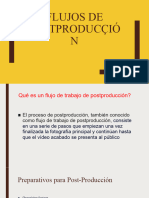 PREPARATIVOS PARA Postproducçión